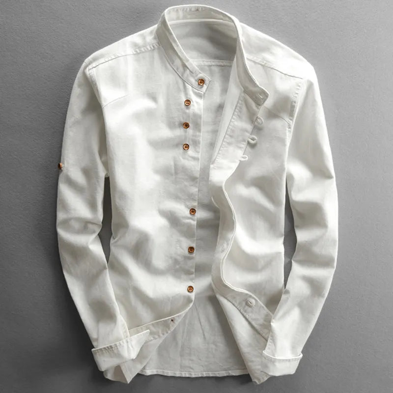 Men's Wrinkle-Free Button-Up Shirt — product view