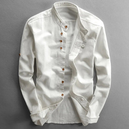 Men's Wrinkle-Free Button-Up Shirt — product view