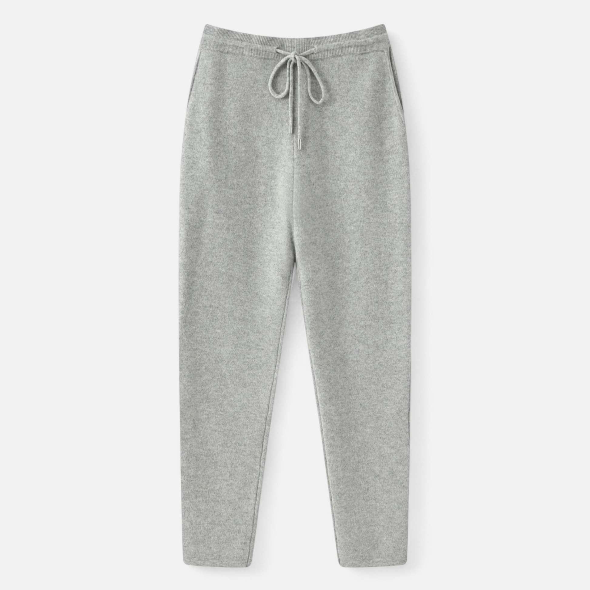 Men's Knitted Merino Wool Trousers — side view
