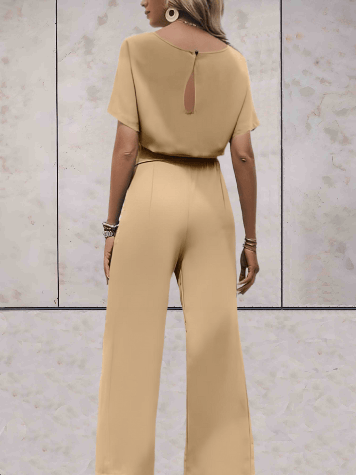 Women's Short Sleeve Two-Piece Casual Set — product view