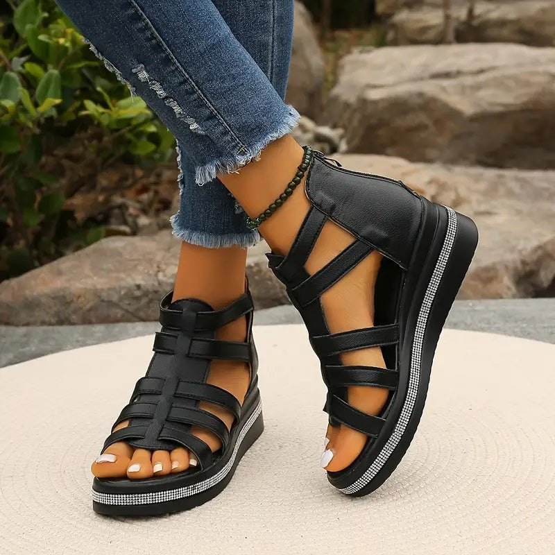 Women's Wedge Sandals — side view