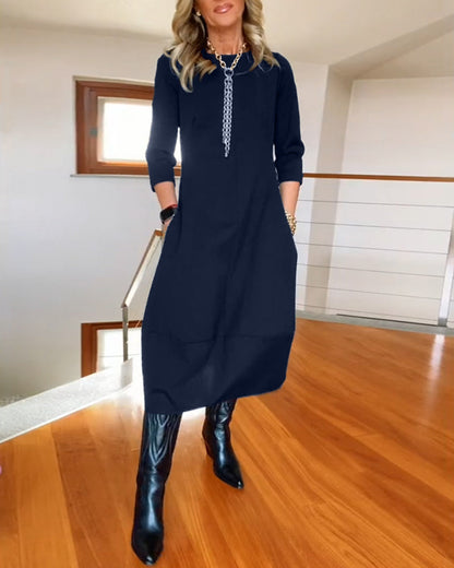 Women's Slimming Day-to-Night Maxi Dress — close-up