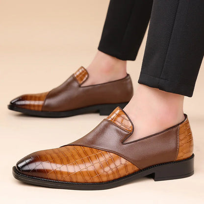 Men's Orthopedic Italian Leather Loafers — detail view