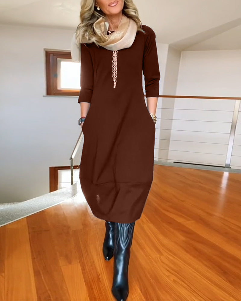 Women's Slimming Day-to-Night Maxi Dress — product view