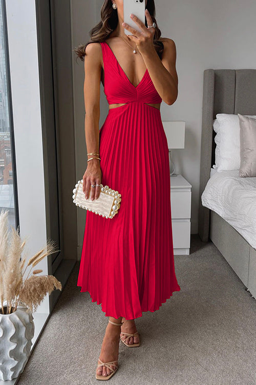 Women's Wedding Guest Maxi Dress — side view