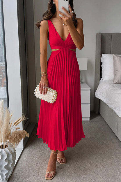 Women's Wedding Guest Maxi Dress — side view