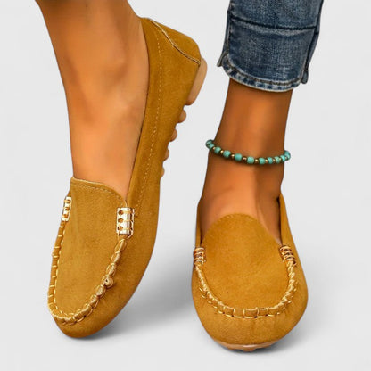 Women's Suede Slip-On Loafers — product view