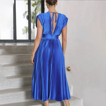 Women's Wedding Guest Midi Dress — side view