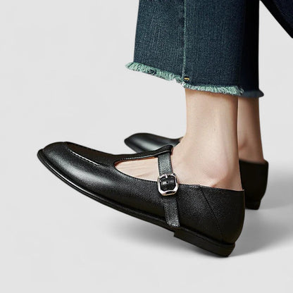Women's Orthopedic Low Heel Shoes — side view