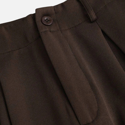 Women's Pleated Jacquard Wide-Leg Pants — product view