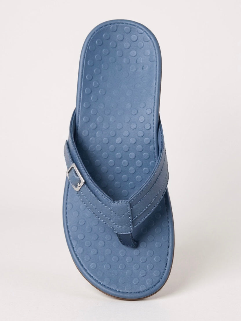 Women's Cushioned Slip-On Sandals — close-up