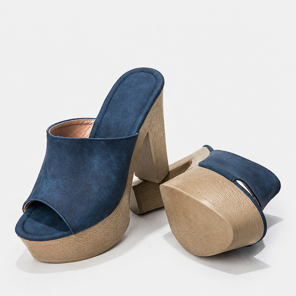 Women's Platform Flat Sandals — front view
