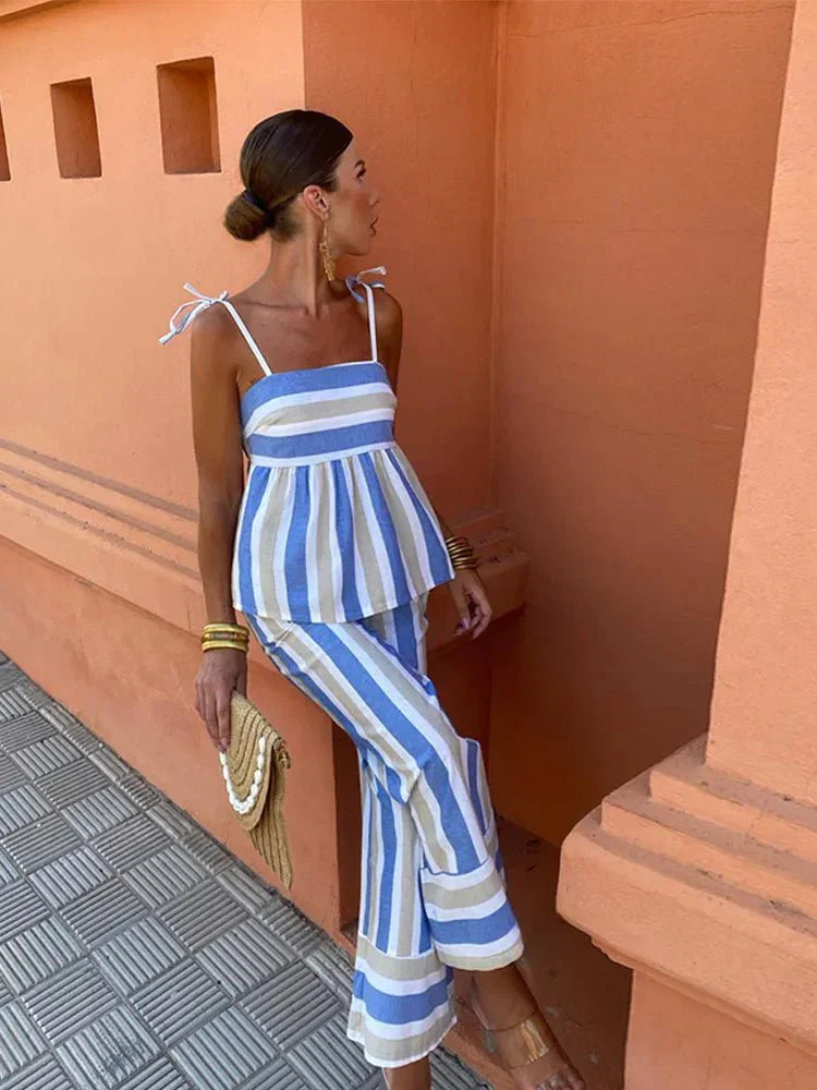 Women's Flowy Wedding Guest Midi Dress — detail view