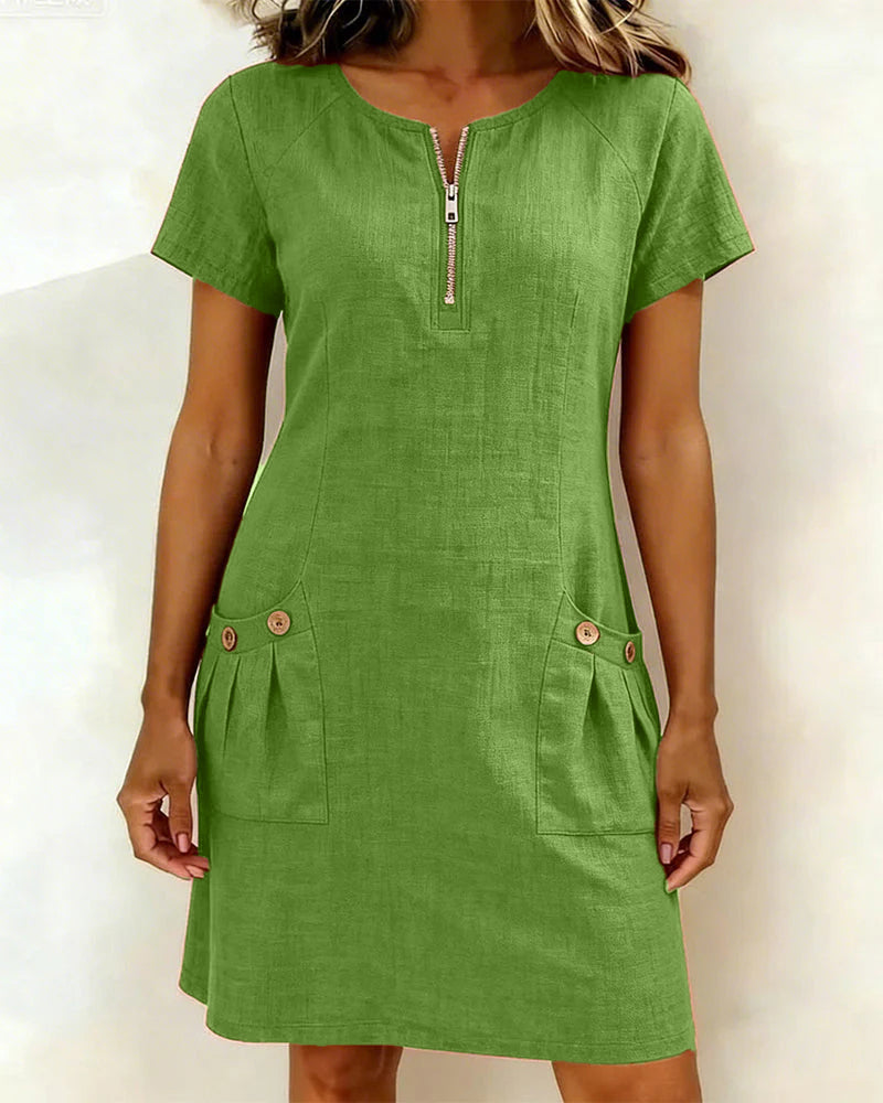 Women's Shift Mini Dress — side view