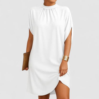 Women's Split Sleeve Dinner Midi Dress — side view