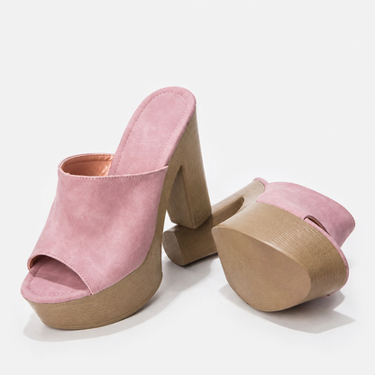 Women's Platform Flat Sandals — detail view