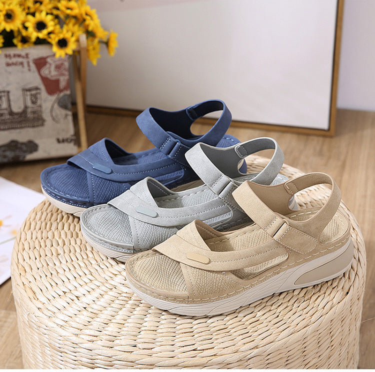 Women's Orthopedic Adjustable Sandals — close-up