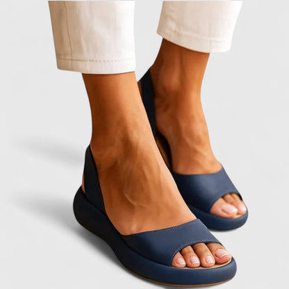 Women's Platform Wedge Slingback Sandals Open Toe — product view