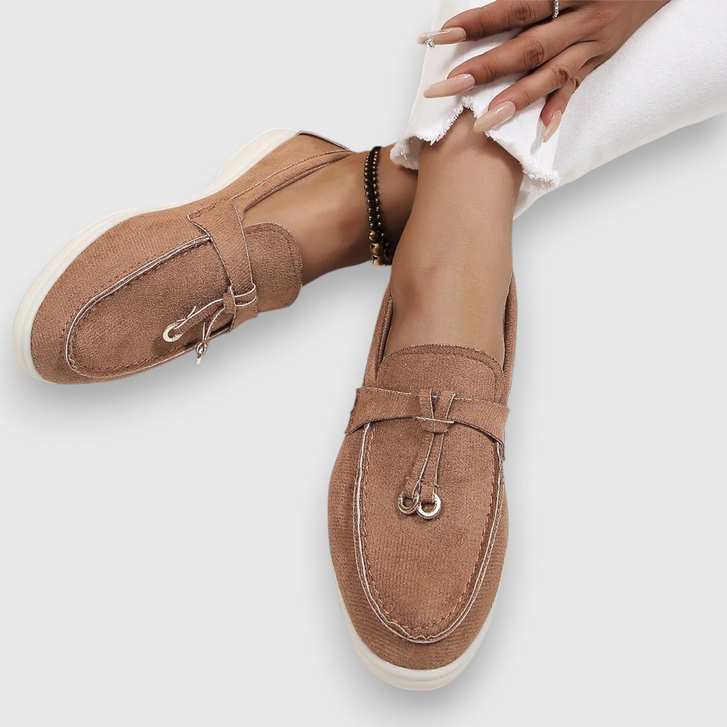 Women's Slip-On Loafers with Arch Support — side view