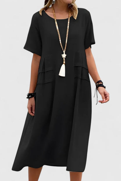 Women's Elegant Versatile Occasion Midi Dress — detail view