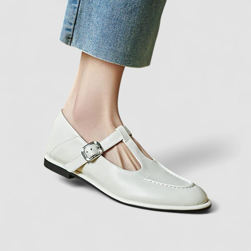 Women's Orthopedic Low Heel Shoes — close-up