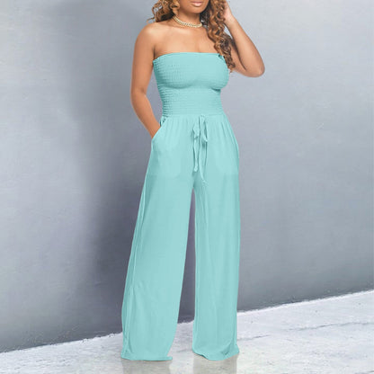 Women's Off-Shoulder Day-to-Night Jumpsuit — side view