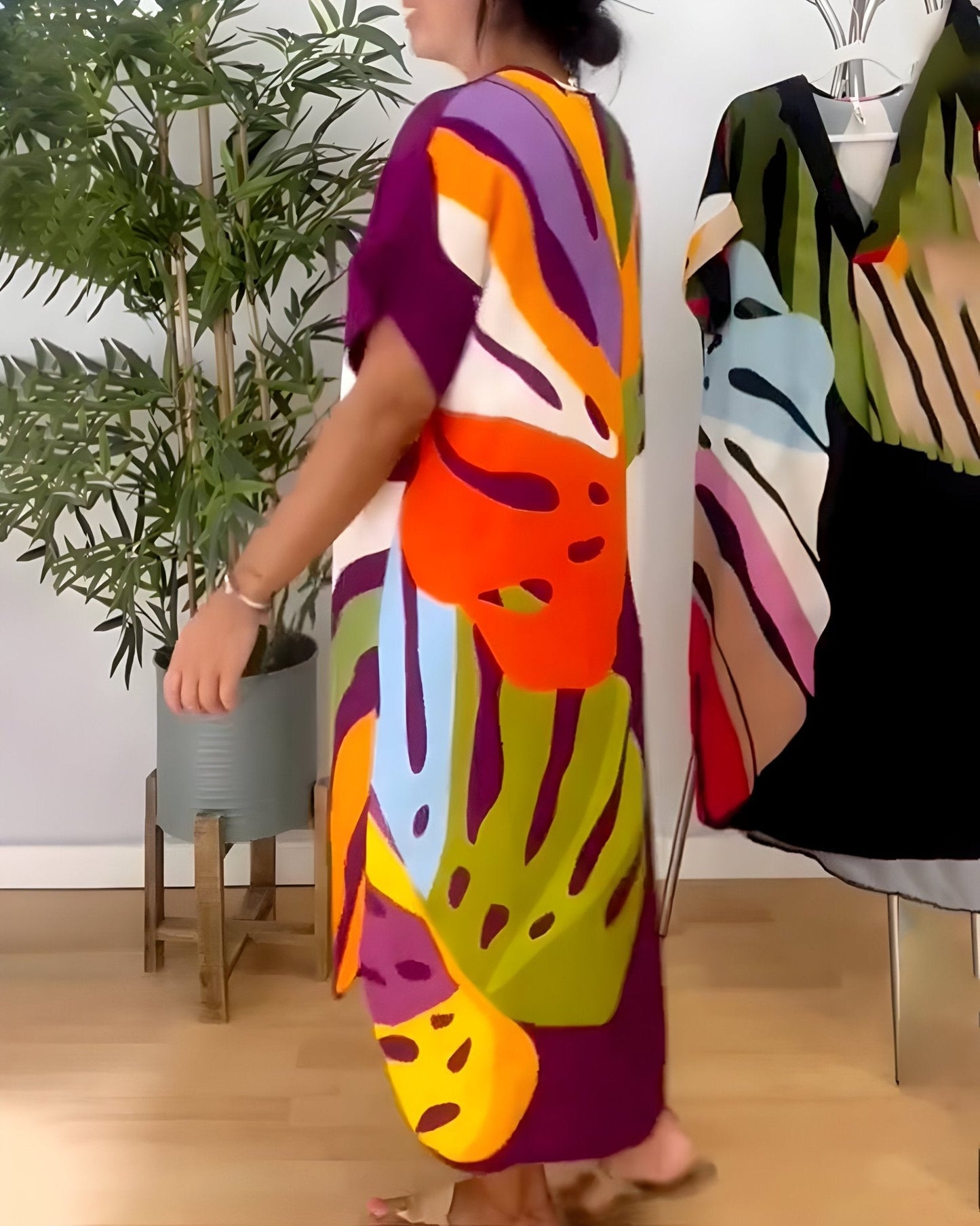 Women's Summer Maxi Dress — side view