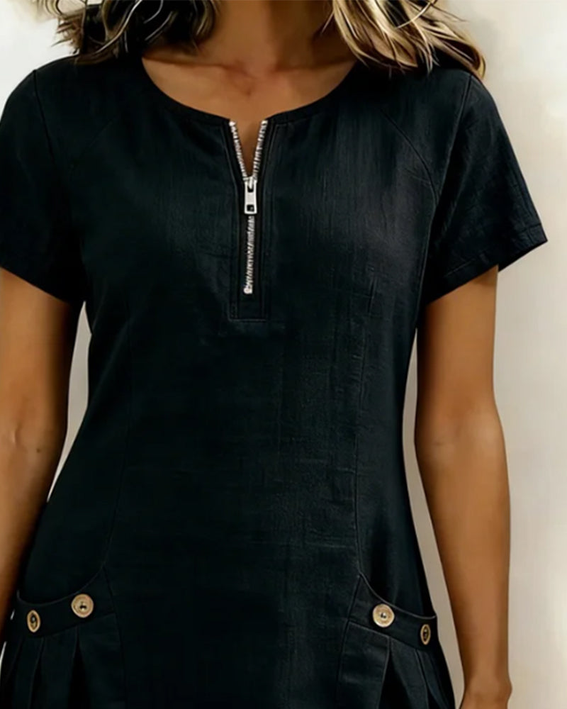 Women's Shift Mini Dress — product view