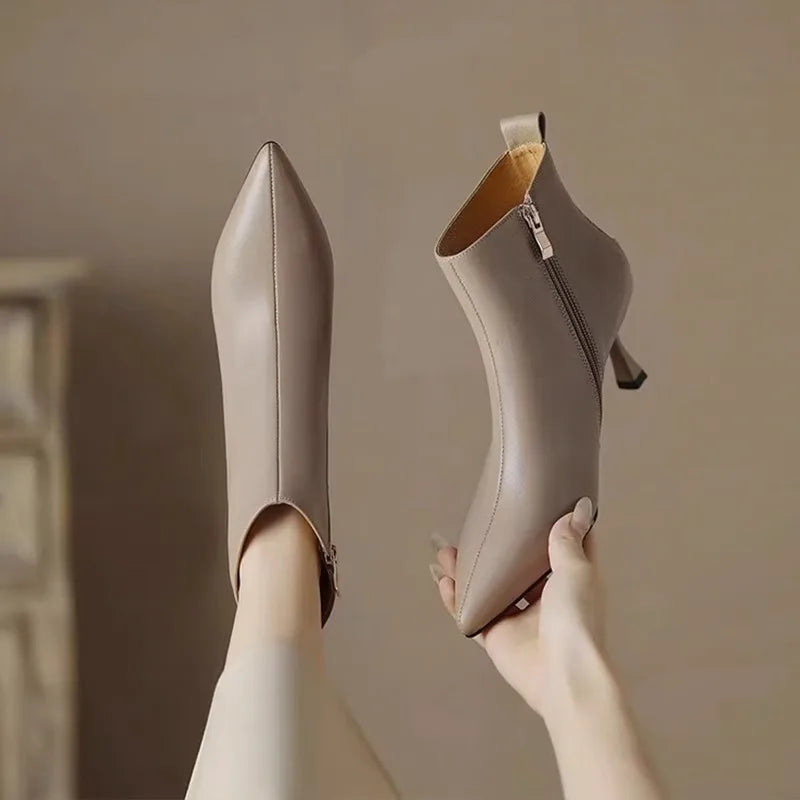 Women's Kitten Heel Boots — product view