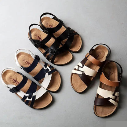 Women's Thong Flat Sandals — close-up