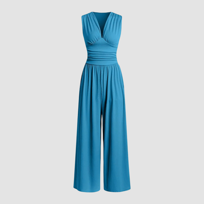 Women's Wide-Leg Casual Day Wear Jumpsuit — product view