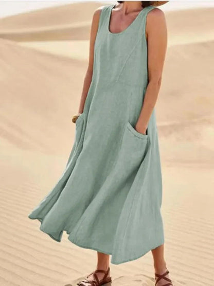 Women's Everyday Casual Midi Dress — product view