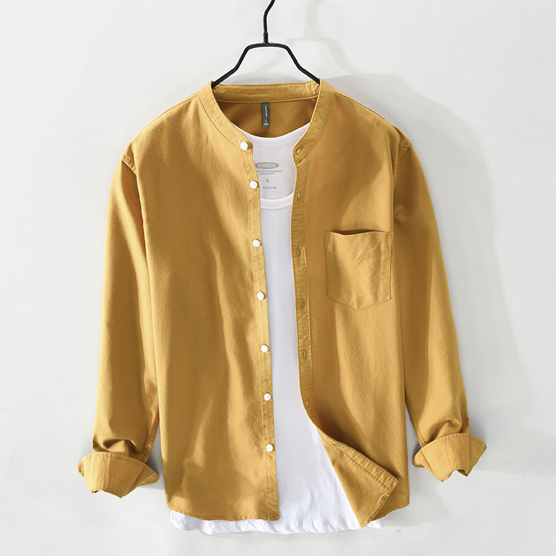Men's Classic Fit Cotton Shirt — detail view