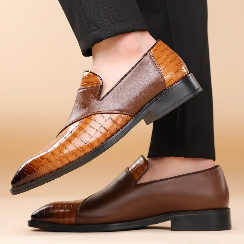 Men's Orthopedic Italian Leather Loafers — side view