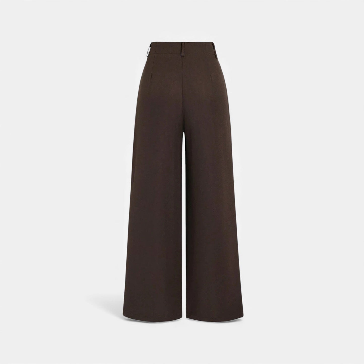Women's Pleated Jacquard Wide-Leg Pants — detail view
