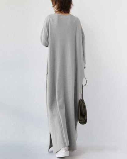 Women's Winter Elegant Occasion Maxi Dress — close-up