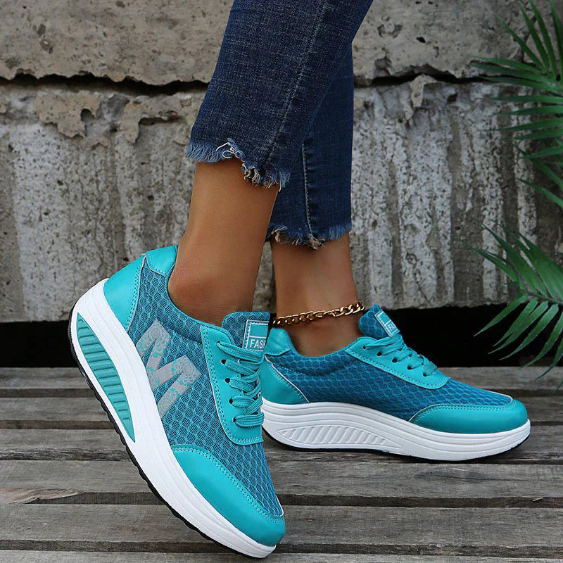 Women's Orthopedic Walking Sneakers — close-up