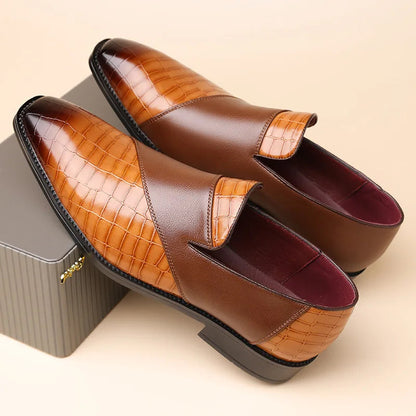 Men's Orthopedic Italian Leather Loafers — product view