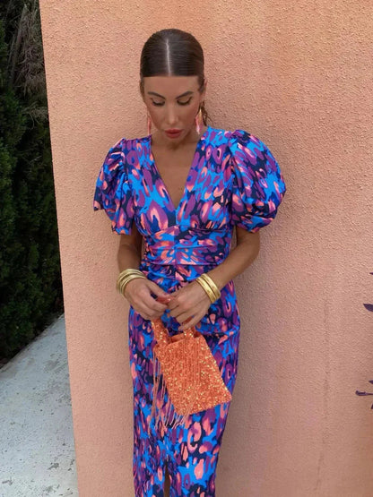 Women's Evening Wedding Guest Maxi Dress — product view