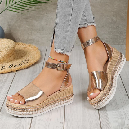 Women's Orthopedic Adjustable Sandals — product view
