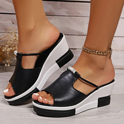 Women's Platform T-Bar Sandals — product view