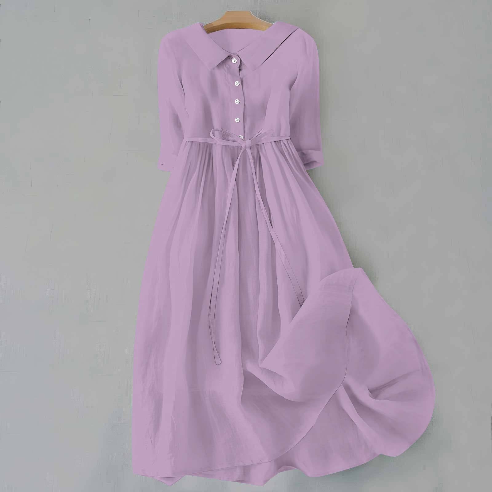 Women's Casual All-Season Midi Dress — product view
