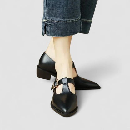 Women's Orthopedic Mary Jane Shoes — close-up