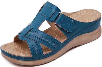 Women's Strappy Flat Sandals — front view