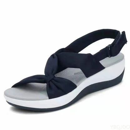 Orthopedic Knotted Wedge Sandals for Women