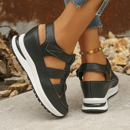 Women's Platform Adjustable Sandals — detail view