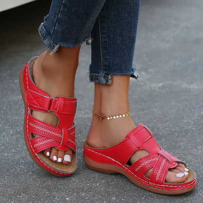 Women's Strappy Flat Sandals — detail view