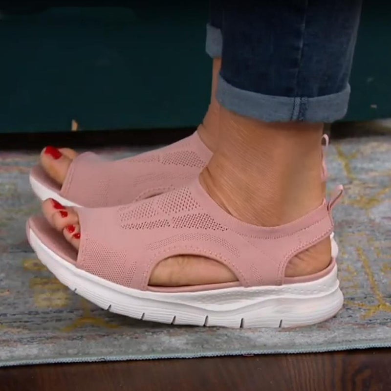 Women's Flat Sandals — side view
