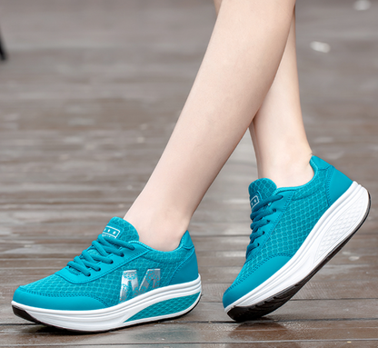 Women's Orthopedic Walking Sneakers — close-up