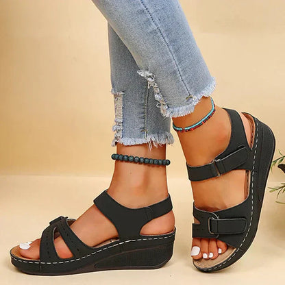 Women's Ergonomic Arch Support Sandals — front view